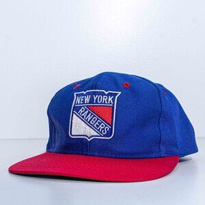 New York Rangers Plain Logo AJD NHL Snapback Hat